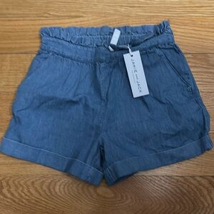 Janie and Jack Girls Blue Shorts